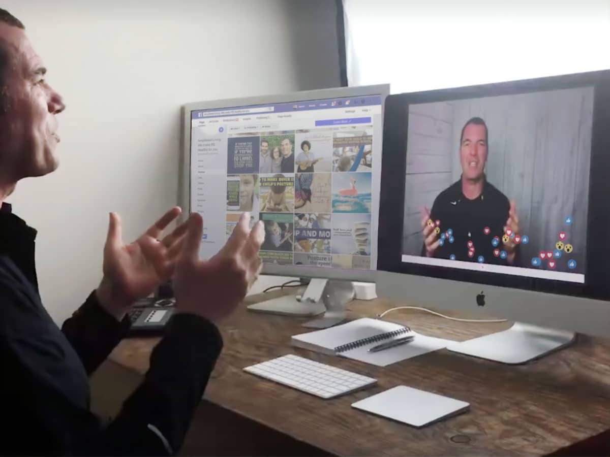Dr. Jason Deitch Goes Live on Facebook as Part of His Strategy of Unmarketing His Chiropractic Practice